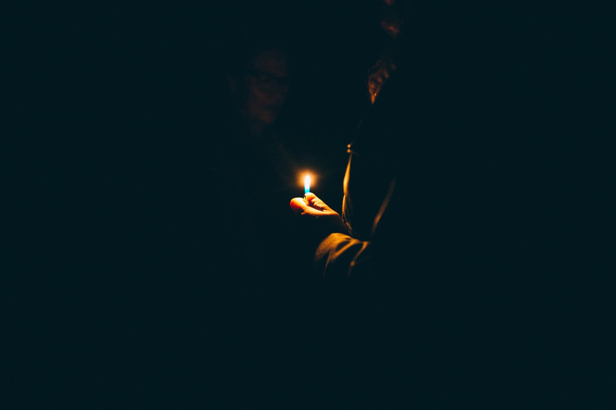 Wind Cave National Park by candlight