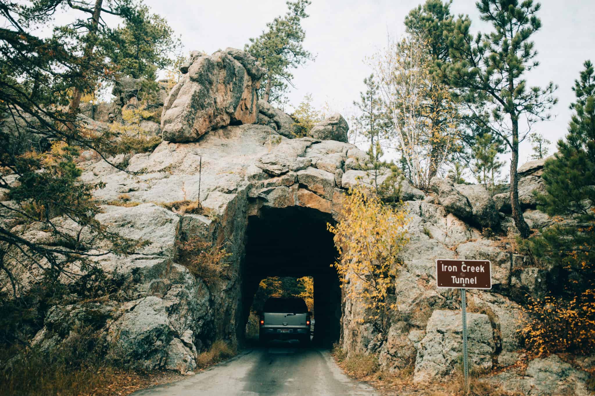 Tunnel on the Needles Highway, South Dakota
