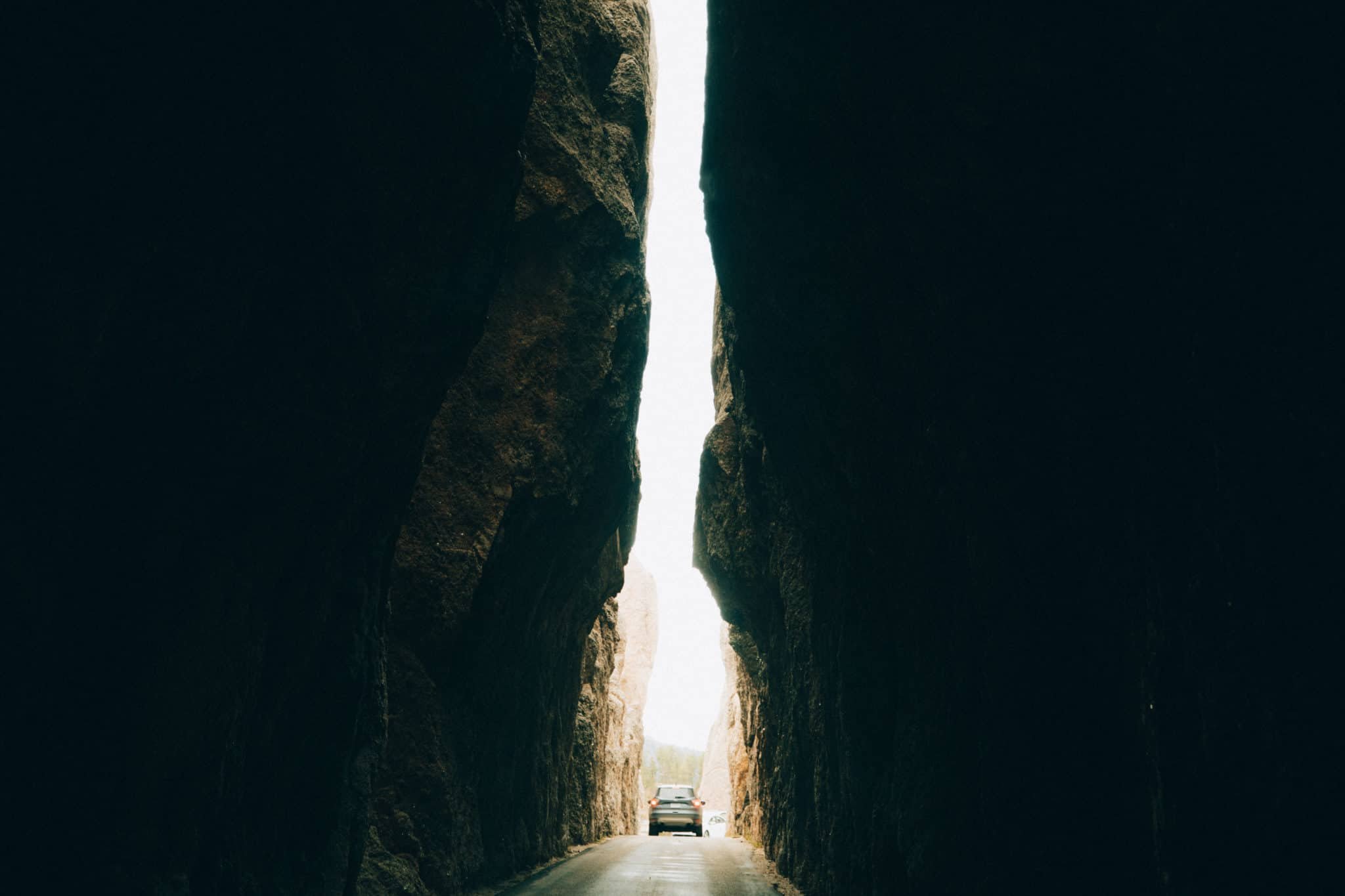 Needles highway tunnel, South Dakota