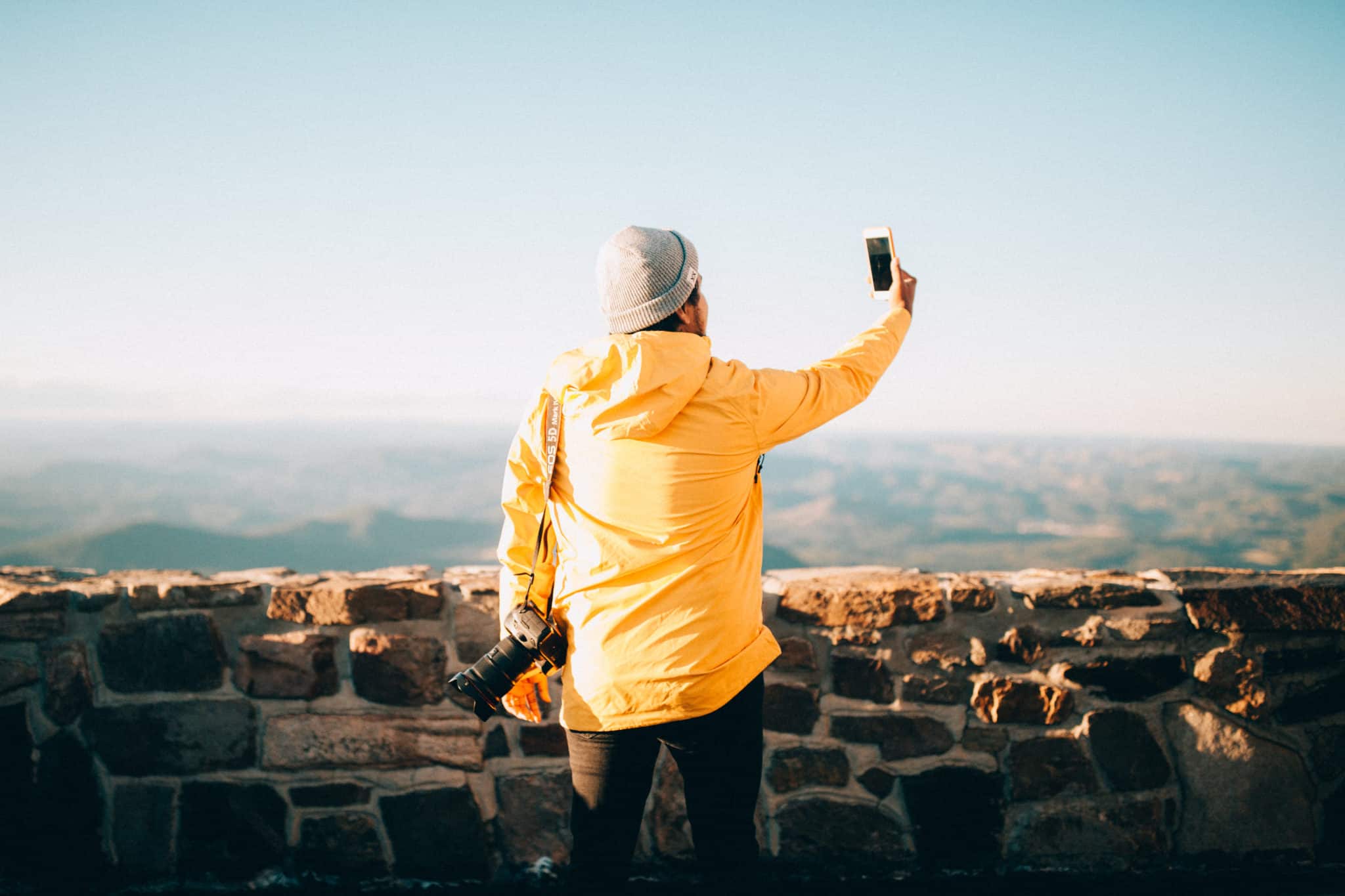 Berty Mandagie at Black Elk Peak Summit, South Dakota