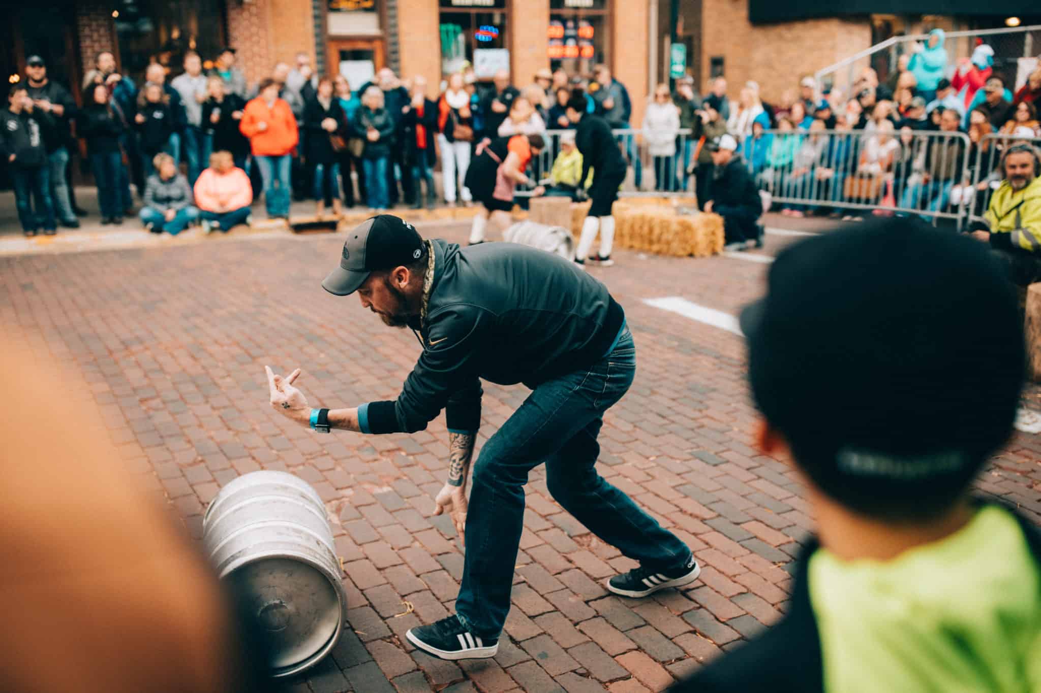 Beer barrel games, Deadwood, South Dakota