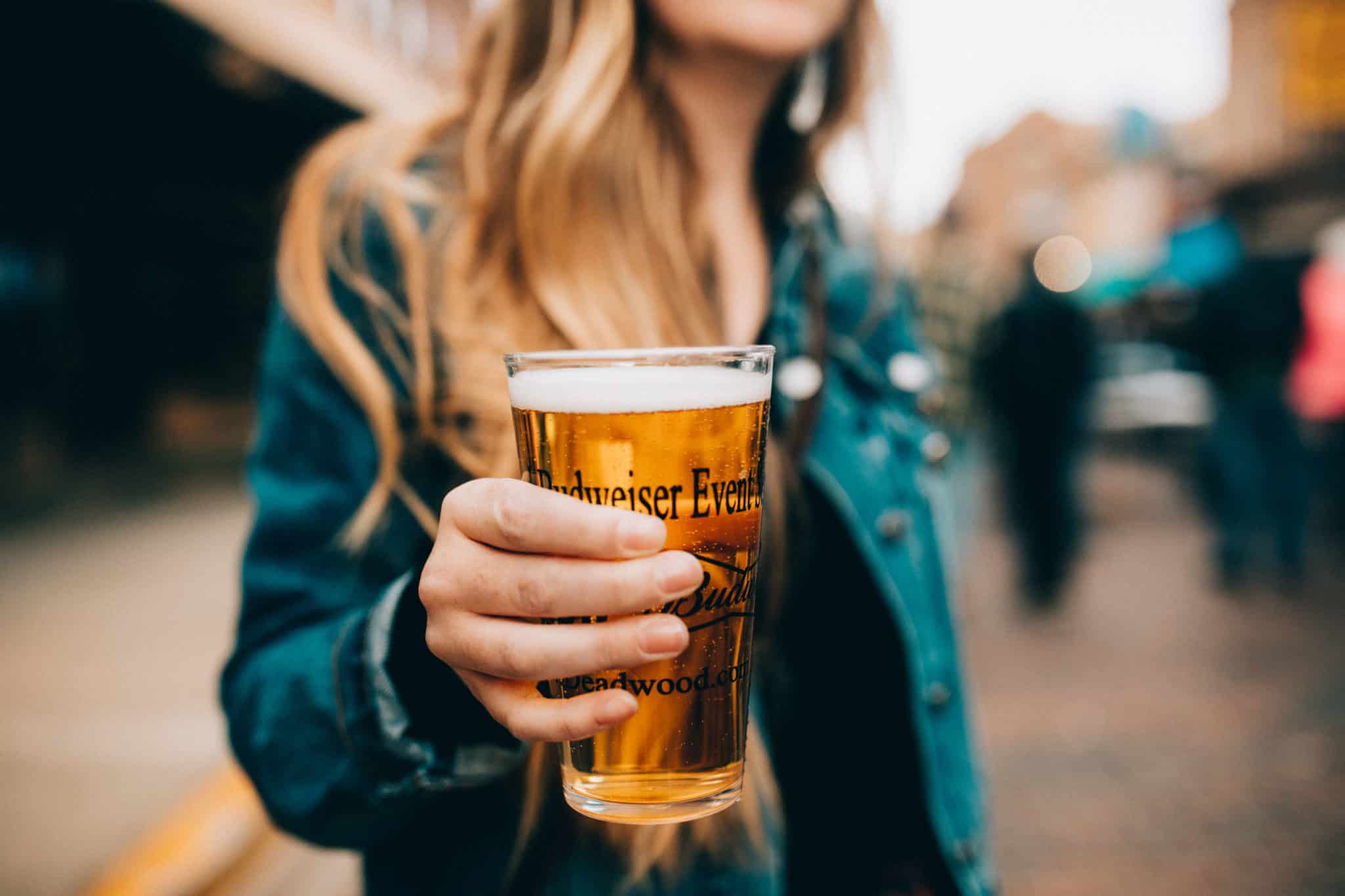 beer at Oktoberfest, Deadwood, South Dakota