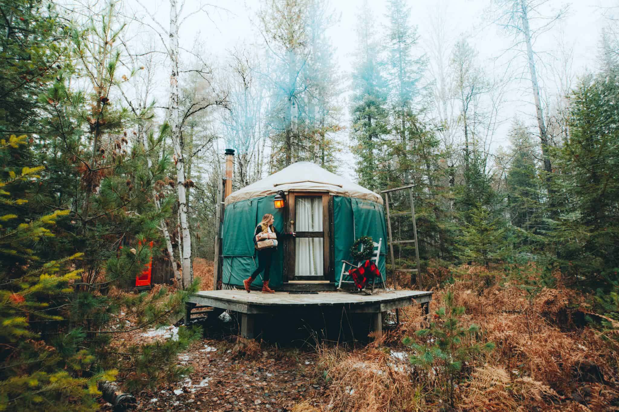 emily yurt exterior