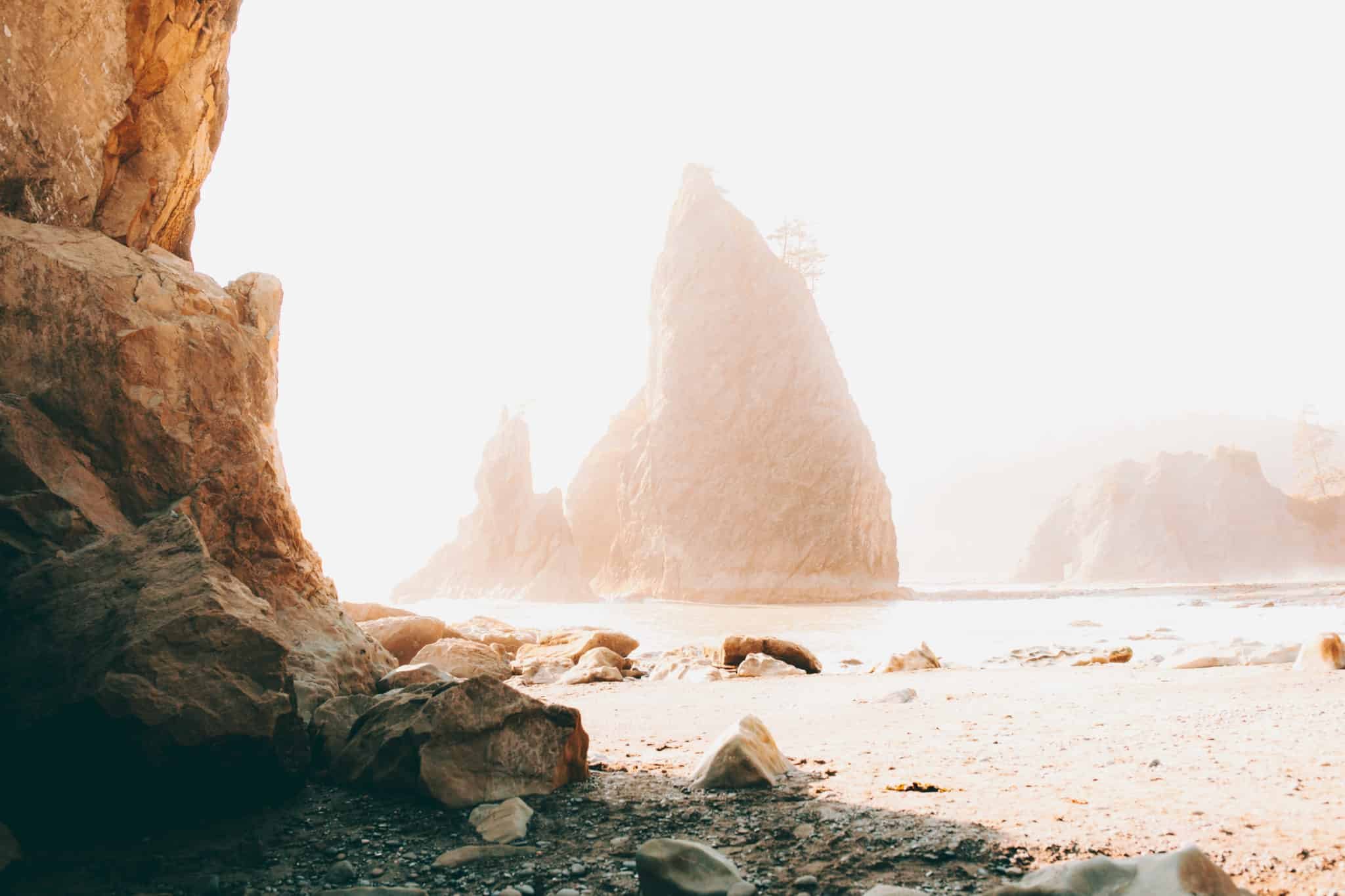 Places To See On The Olympic Peninsula - Rialto Beach