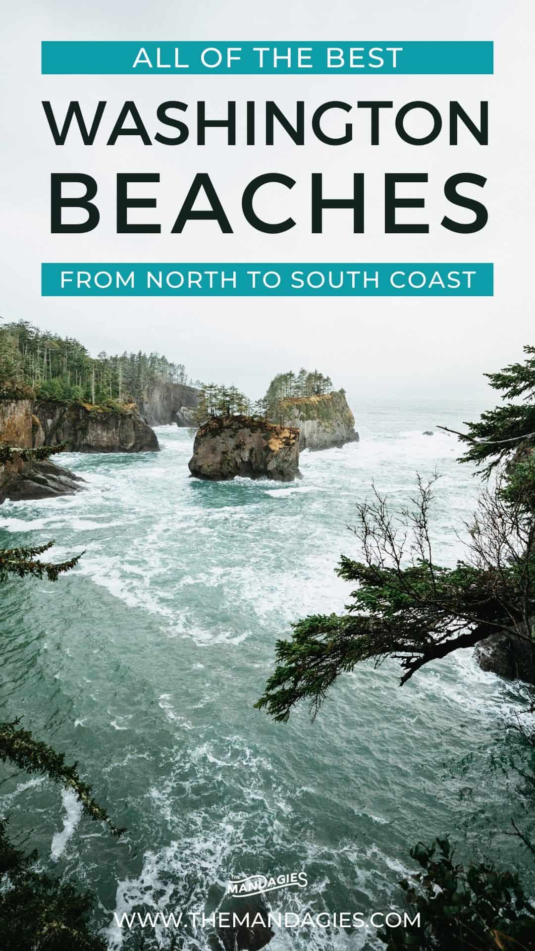 Love the ocean, and live in the Pacific Northwest? We're sharing the best beaches in Washington State to explore this weekend, including best activities and cool features of all of them! Save this post for your next Washington Beaches trip, and maybe even make it a road trip around the Olympic Peninsula! #rialtobeach #Capeflattery #washingtonstate #washington #oceanshores #lapush #olympicnationalpark #olympicpeninsula #PNW #pacificnorthwest