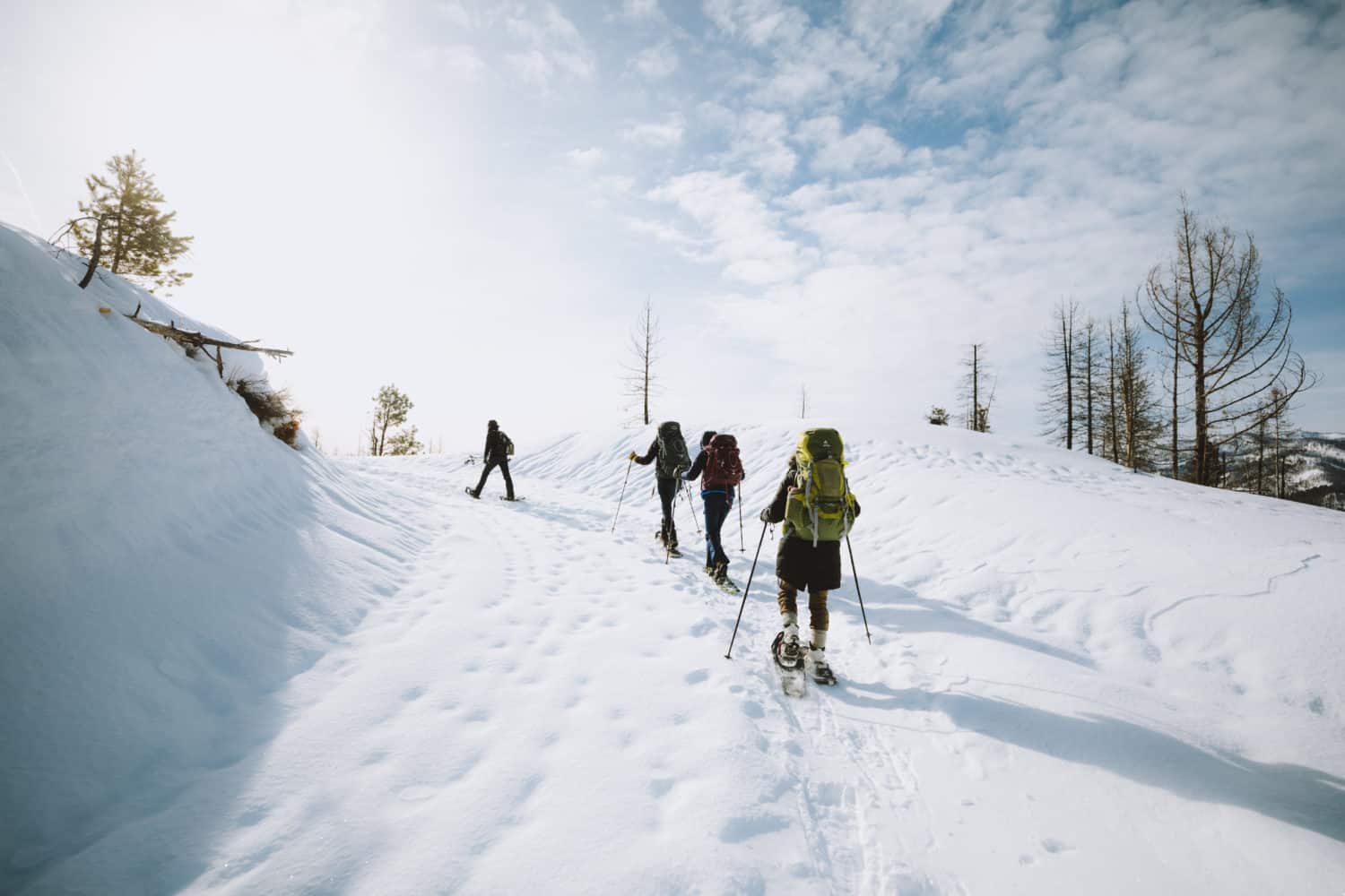 Hiking up the Summit Trail, Idaho City Park N Ski Trails (TheMandagies.com)