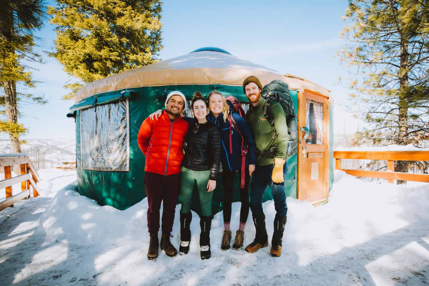 Backcountry Yurt Camping In Idaho