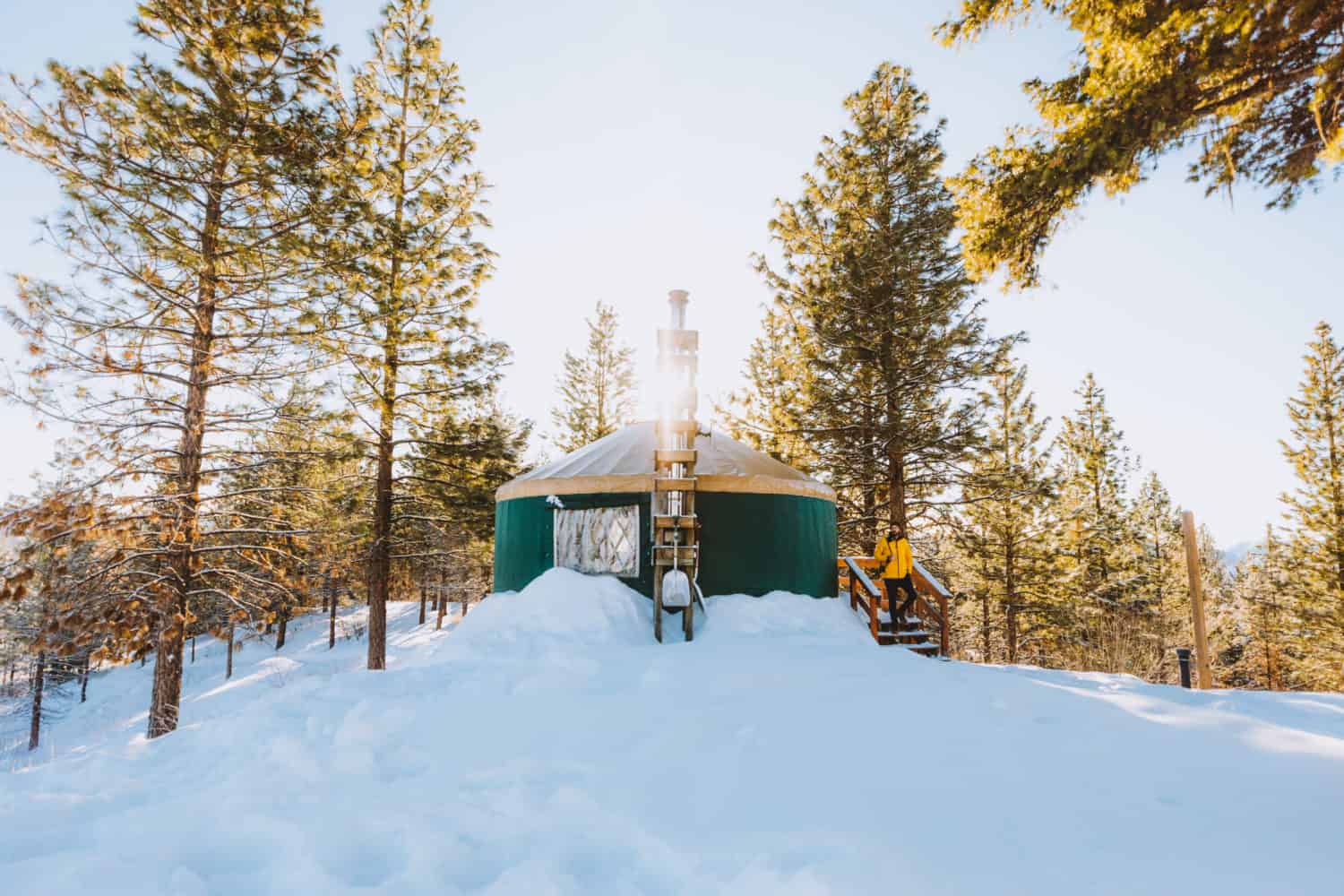 Things To Do In The Inland Northwest - Yurt Camping