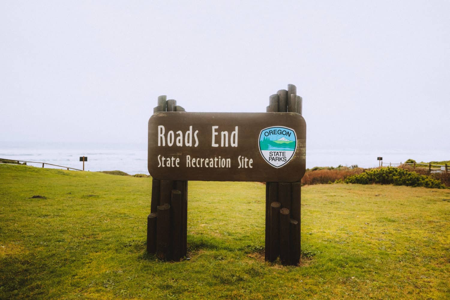 Roads End State Recreation Site Sign, TheMandagies.com