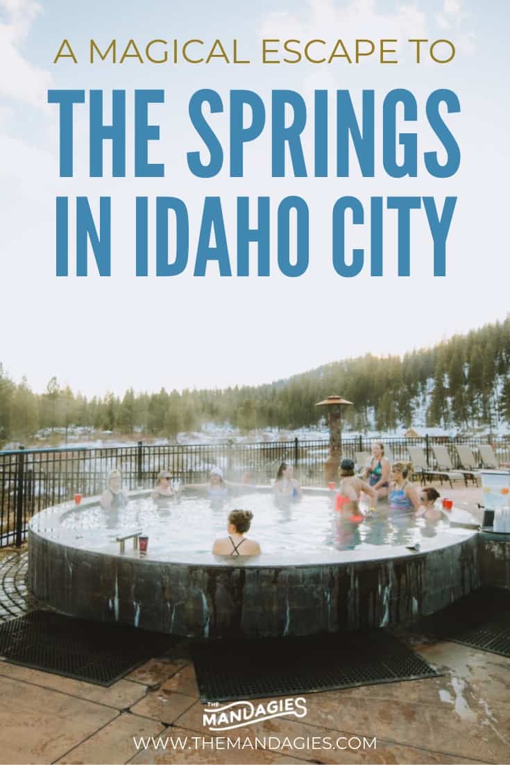 Dreaming of your next hot spring getaway? Discover Idaho's newest hot spring and sap resort, nestled in the mountains just north of Boise. We're sharing details, photos, tips and more! Save this for your next escape! #hotsprings #pacificnorthwest #idaho #TheSprings #steamroom #idahocity #boise #travel #adventure