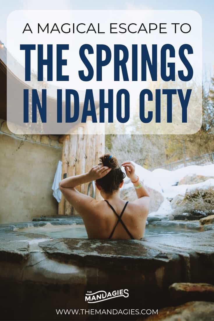 Dreaming of your next hot spring getaway? Discover Idaho's newest hot spring and sap resort, nestled in the mountains just north of Boise. We're sharing details, photos, tips and more! Save this for your next escape! #hotsprings #pacificnorthwest #idaho #TheSprings #steamroom #idahocity #boise #travel #adventure