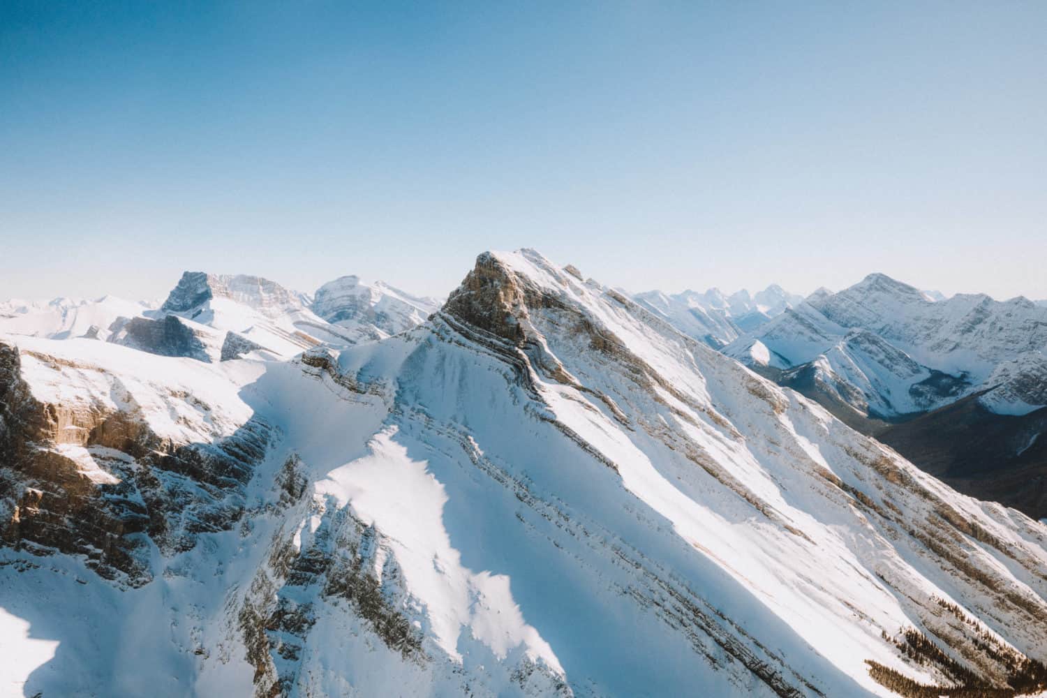 Canadian Rockies In Winter - TheMandagies.com