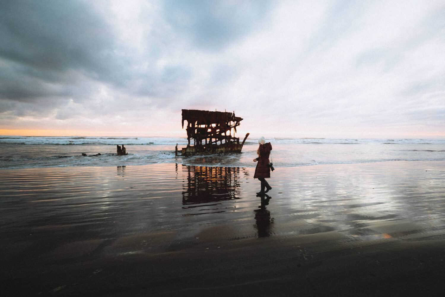 Peter Iredale Shipwrek at Fort Stevens State Park