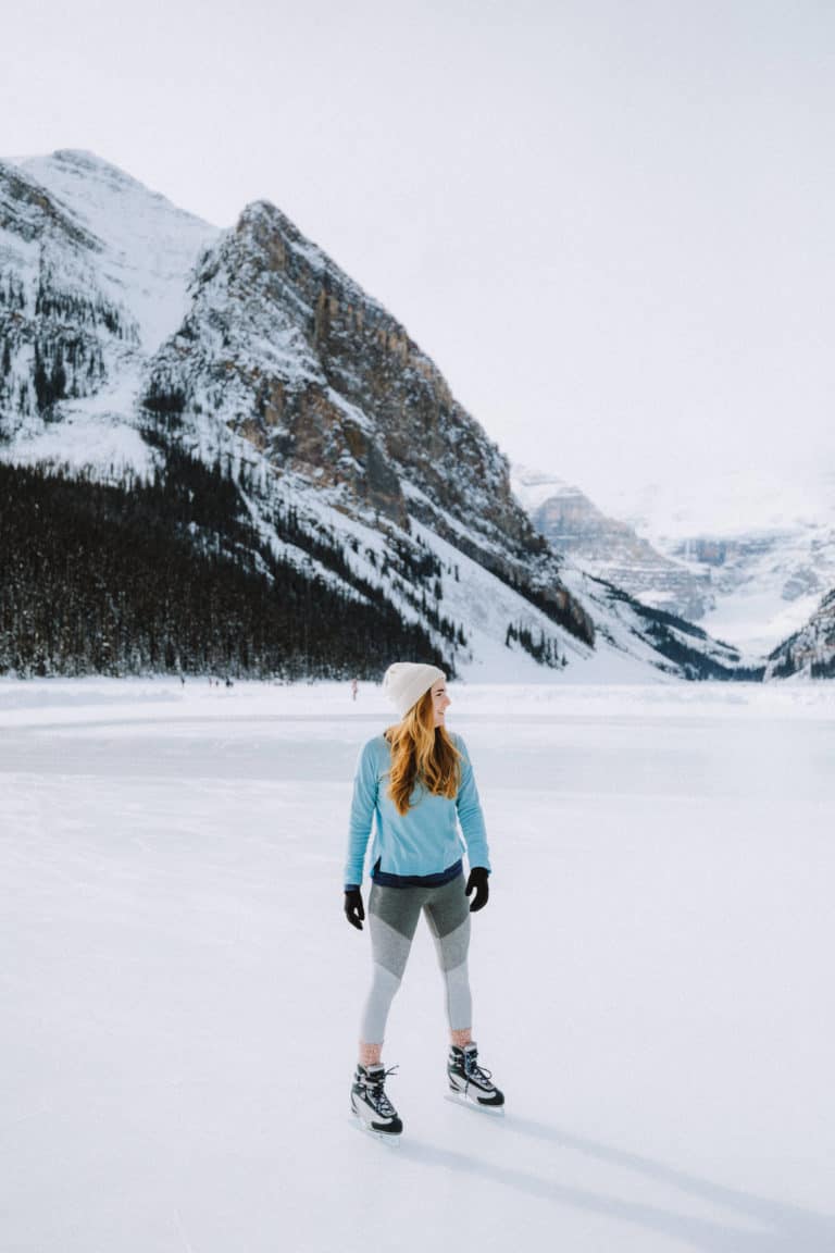7 Best Tips For Ice Skating On Lake Louise This Winter Season (+ Lake ...