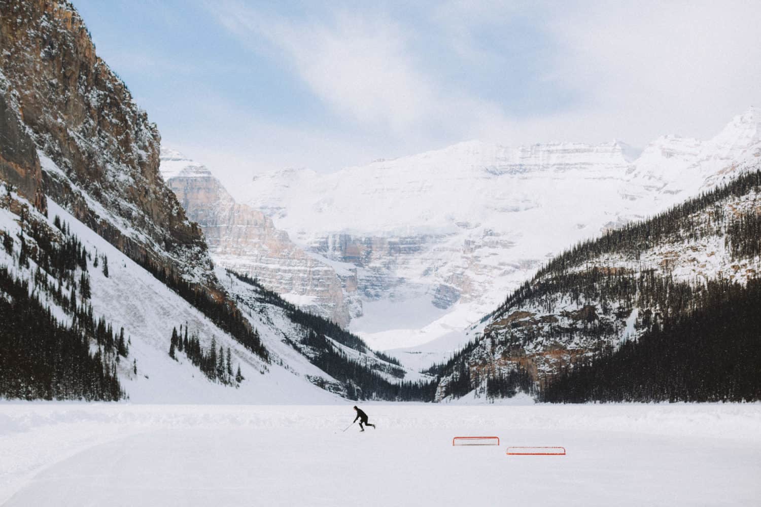 Hockety Rink at Lake Louise - TheMandagies.com