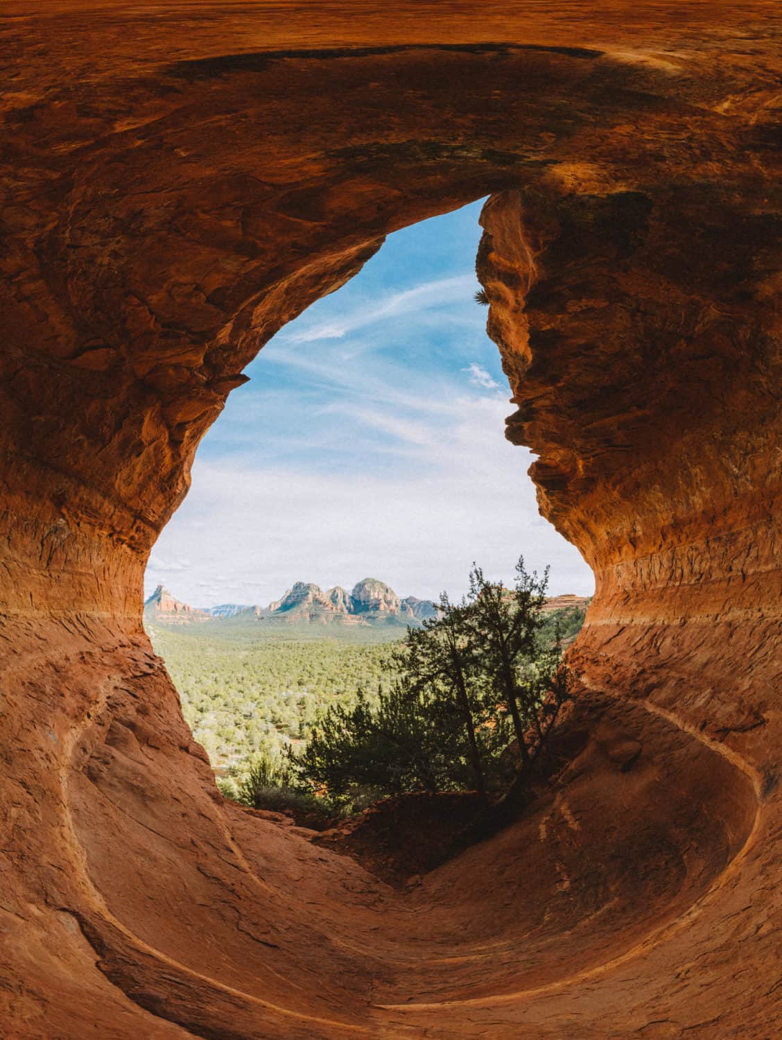 View from inside of the Birthing Cave - TheMandagies.com