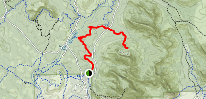 Devil's Bridge Trail Via Chuckwagon Trail Map