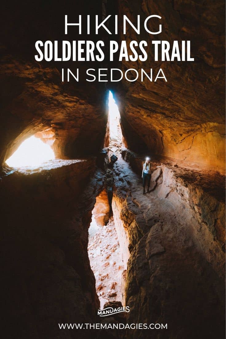 Looking for a sedona hiking trail that has a little bit of everything? Soldiers Pass Trail is perfect for the whole family - secret caves, sinkholes, and sacred pools and just the beginning! #sedona #soldierspass #redrocksstatepark #arizona #hiking #trails #ravel #desert #photography #nature #southwest #USA