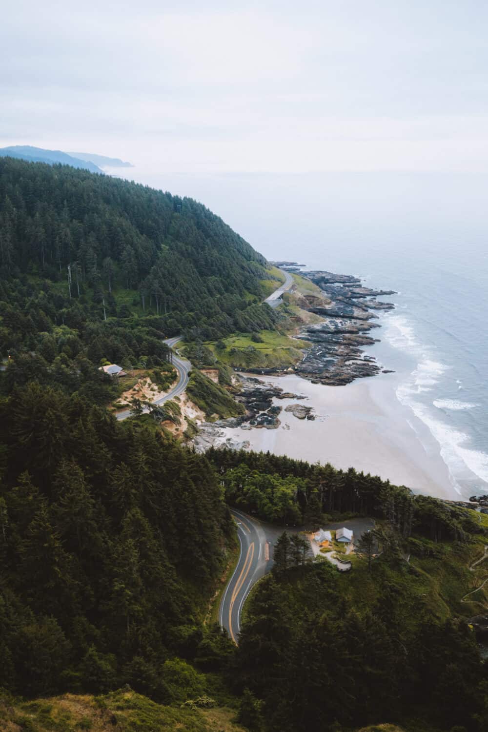 View Of Cape Perpetua Lookout -TheMandagies.com