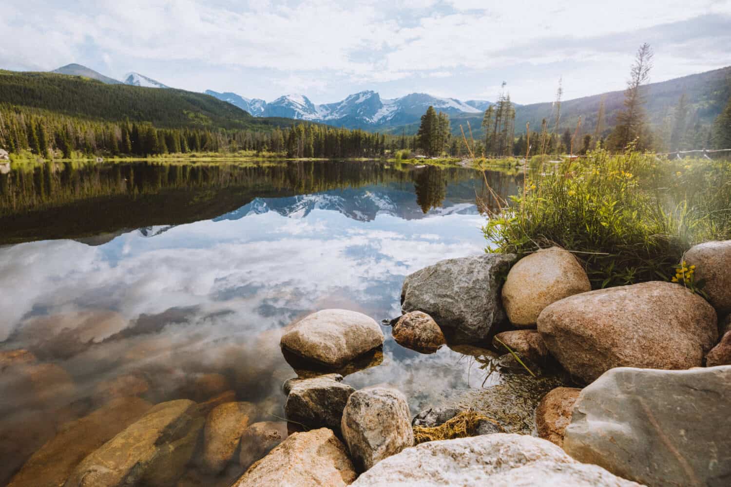 Rocky Mountain Road Trip - Sprague Lake - TheMandagies.com