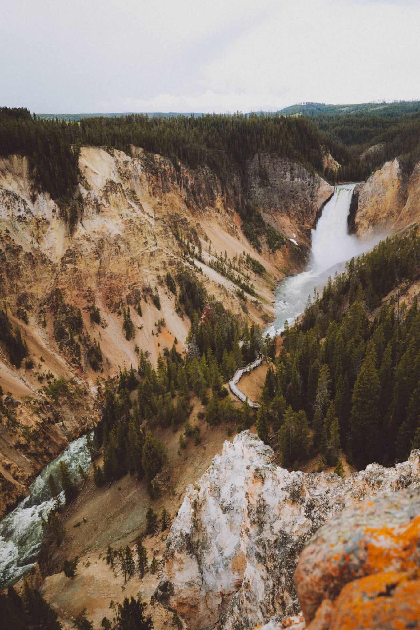 Lower Yellowstone Falls - TheMandagies.com