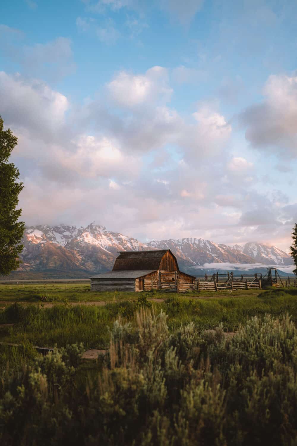 Mormon Row Barn at Grand Teton National Park