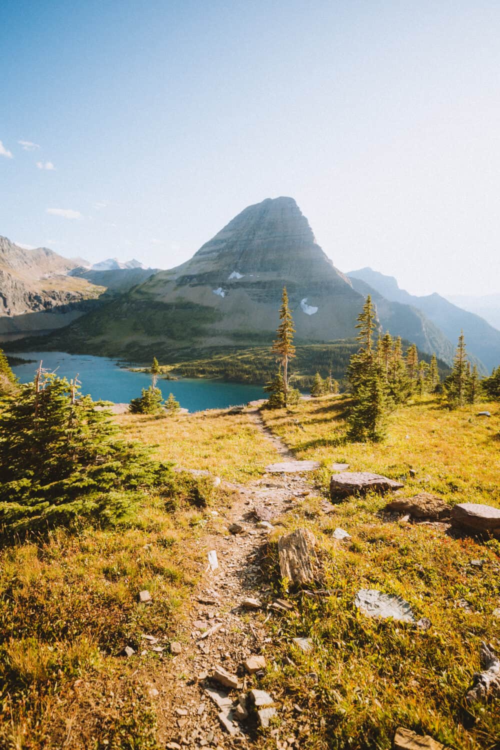 Views from Hidden Lake Lookout Glacier