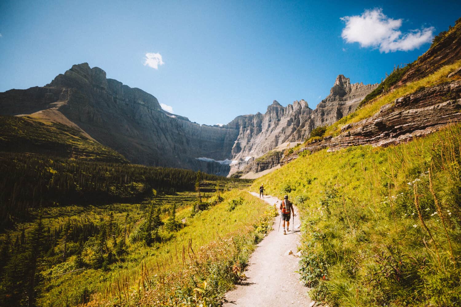 Hiking to Iceberg Lake In Glacier National Park