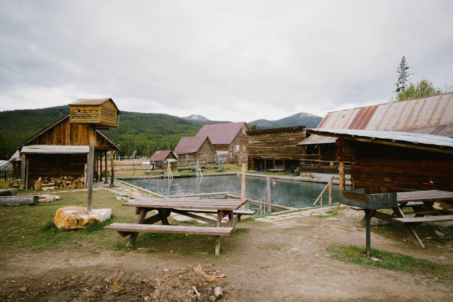 View of Burgdorf Hot Springs - TheMandagies.com