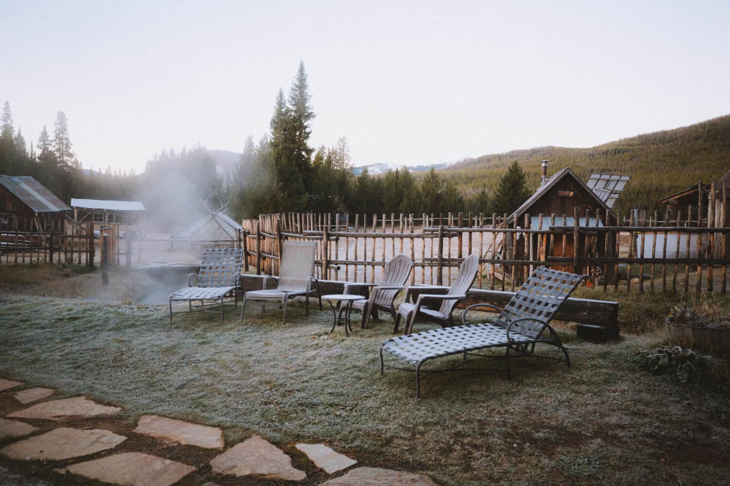 Frosty Pool Chairs