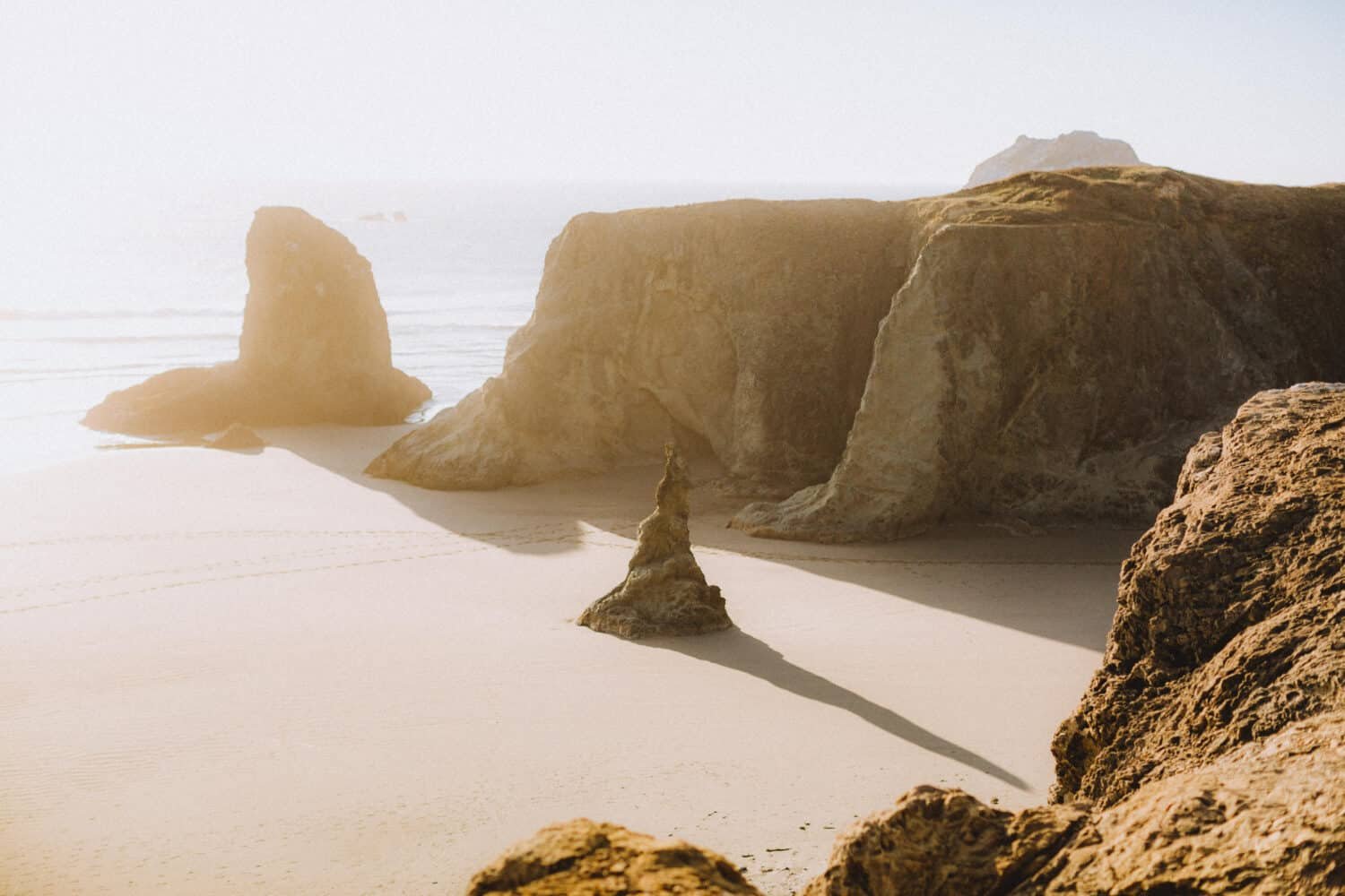 Wizard's Hat Lookalike at Bandon Beach Oregon