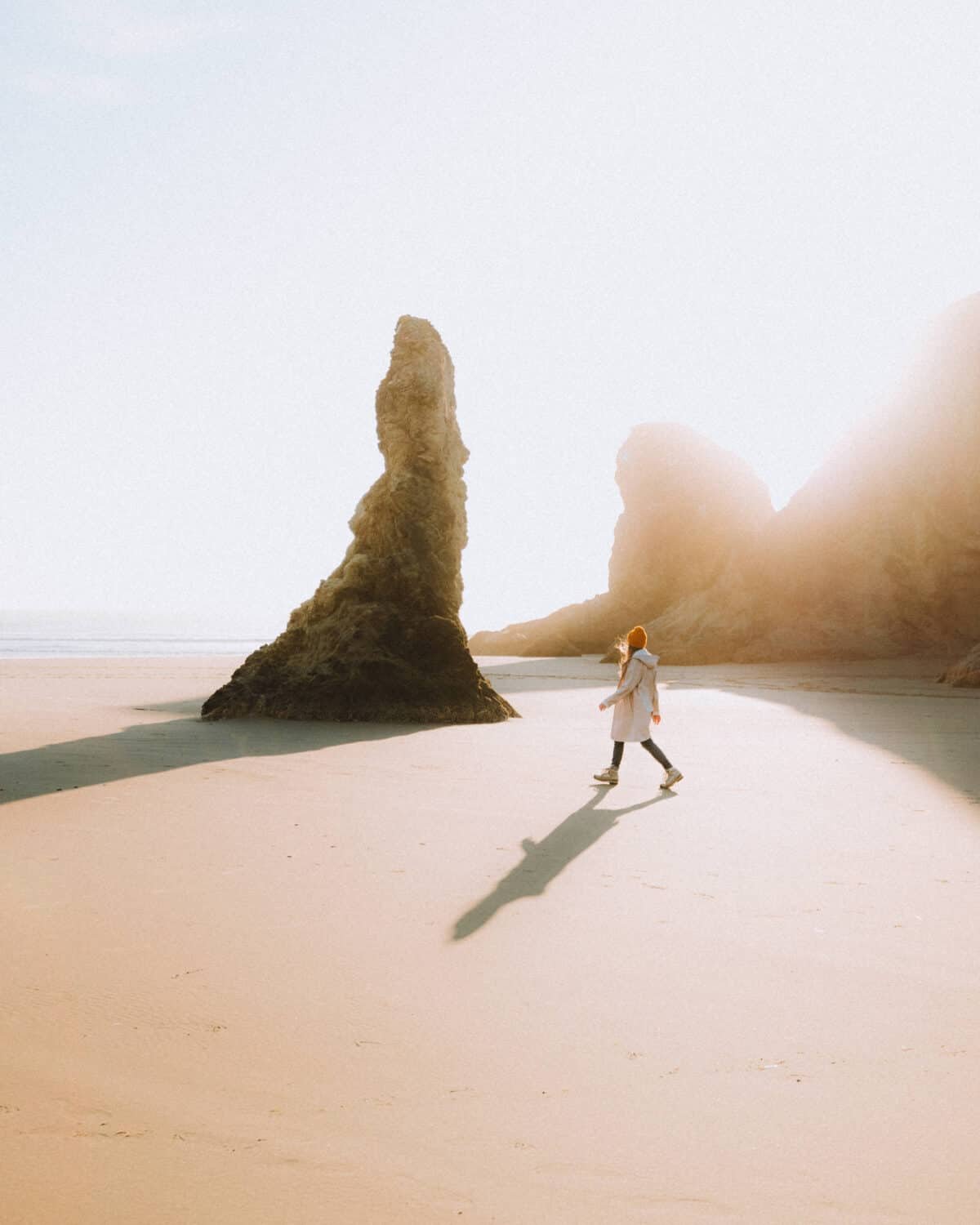 Wizard's Hat Lookalike at Bandon Beach Oregon