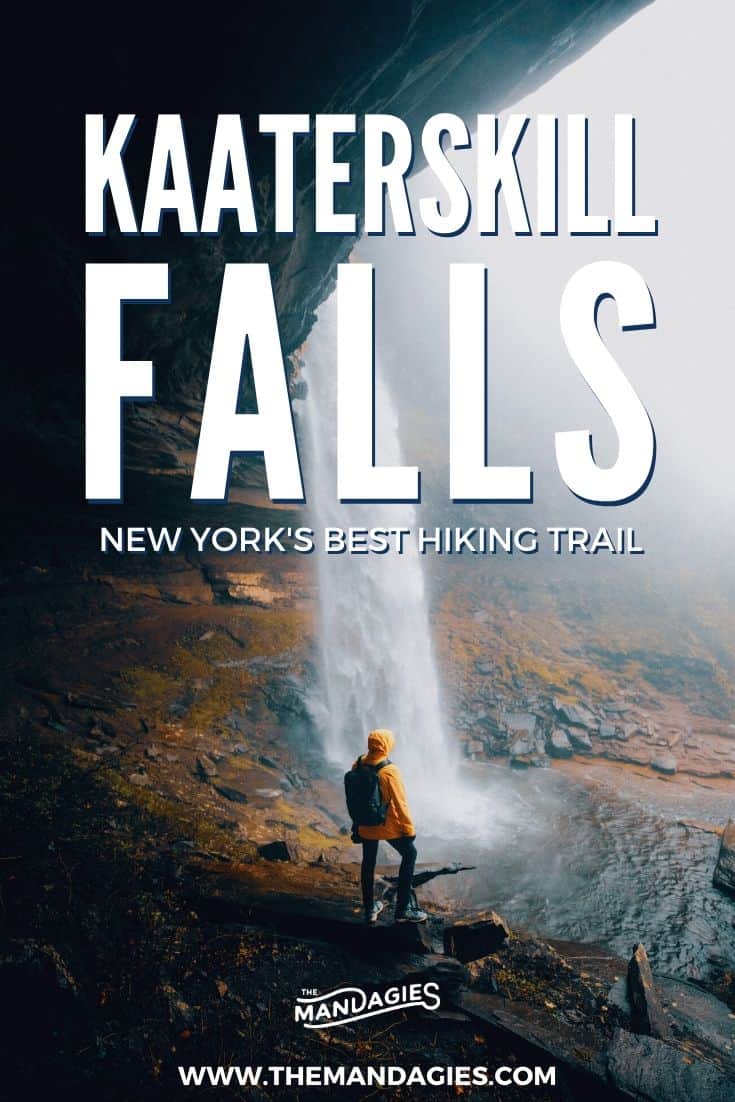 Ready to discover one of the best hikes in Upstate New York? We're sharing Kaaterskill Falls Hike and everything you need to know about this Hudson Valley trail. #newyork #upstatenewyork #hiking #hudsonvalley #fallhikes #kaaterskillfalls