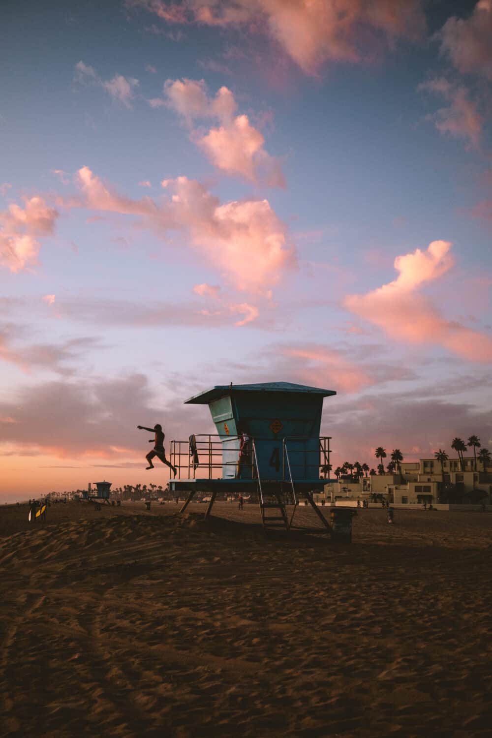 Sunset at Huntington Beach - TheMandagies.com