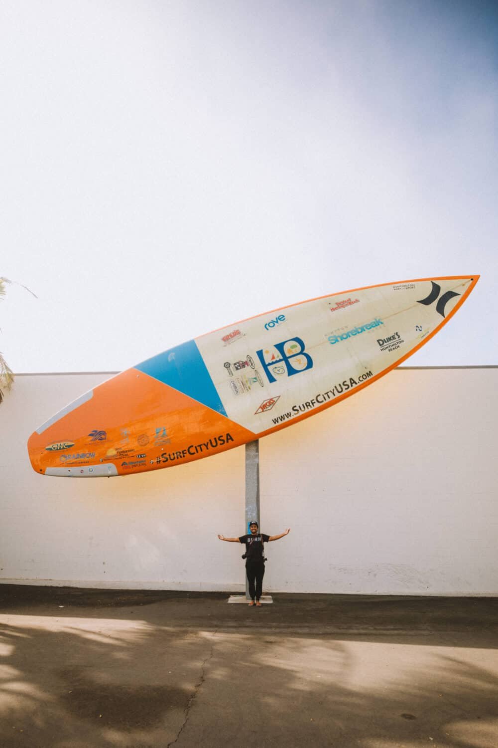 See The World's Largest Surfboard at Huntington Beach 