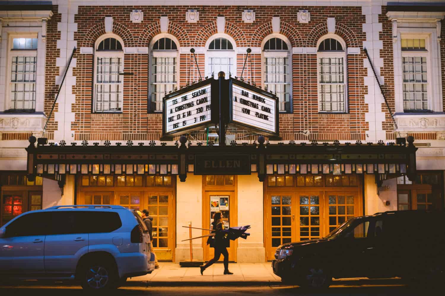 View of the Ellen Theater in Bozeman, Montana - TheMandagies.com