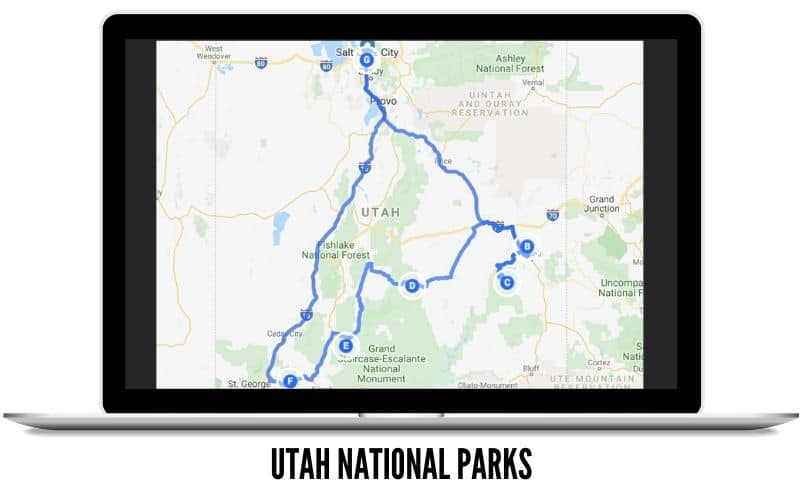 Road Trips To Take In The Winter - Utah National Park - TheMandagies.com