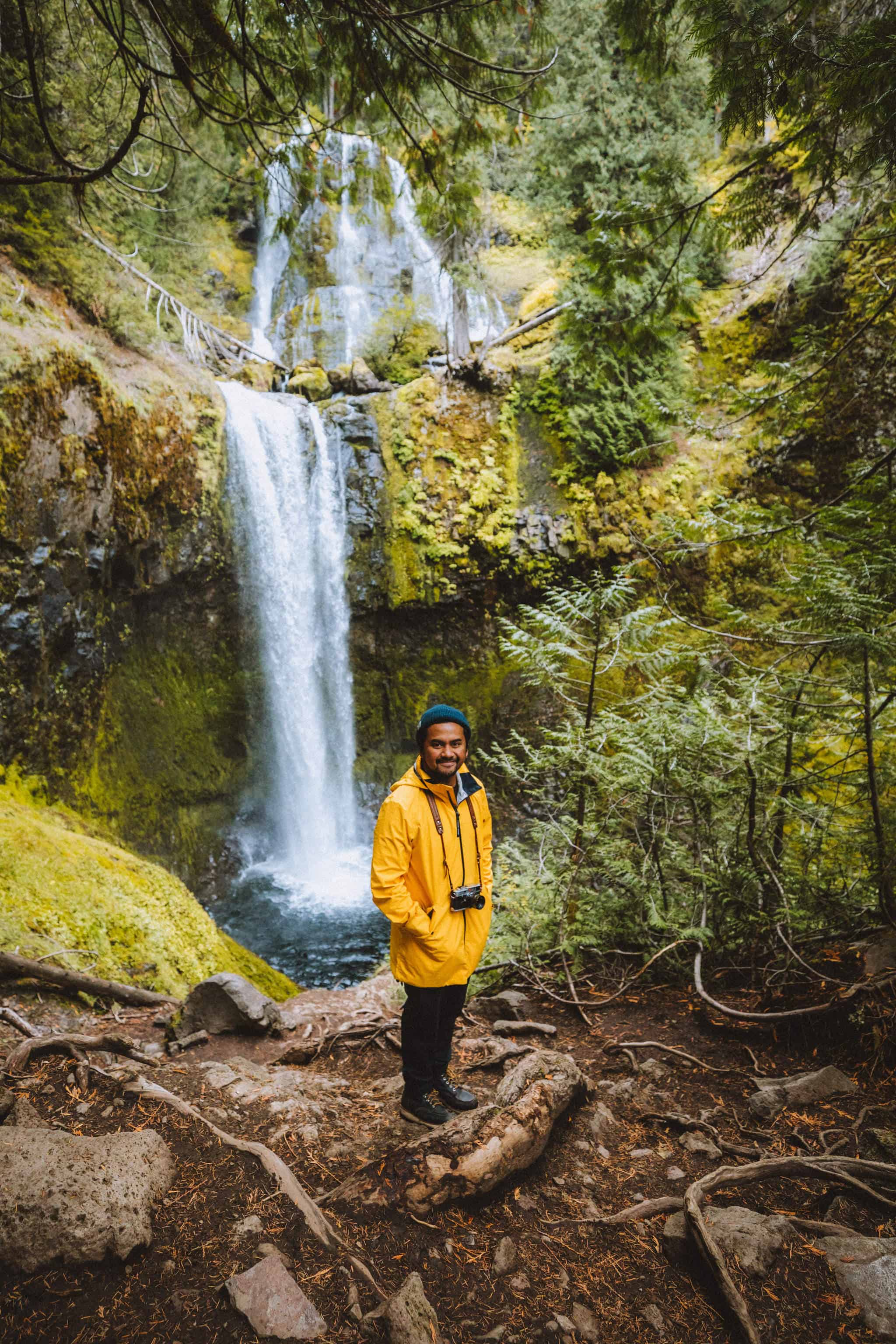Berty Mandagie at Falls Creek Falls Trail, Washington State - TheMandagies.com