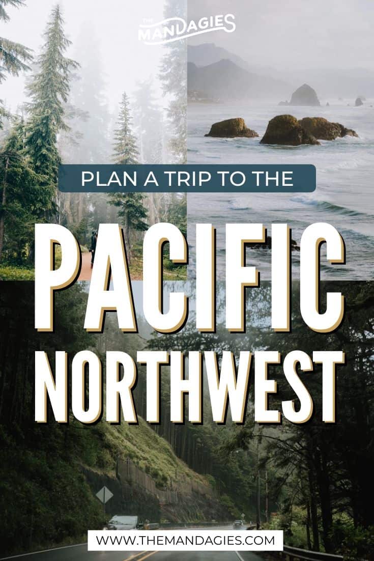 Ready to plan a trip to the Pacific Northwest but don't know where to start? We're breaking down region by region to help you figure out where to start your Pacific Northwest Road Trip, and PNW Getaway ideas in Washington, Oregon, Idaho, California, British Columbia and more! #washington #glaciernps #olympicnationalpark #mountrainier #PacificNorrthwest #PNW #PNWroadtrip #oregon #photography #landscape #mountains #USA