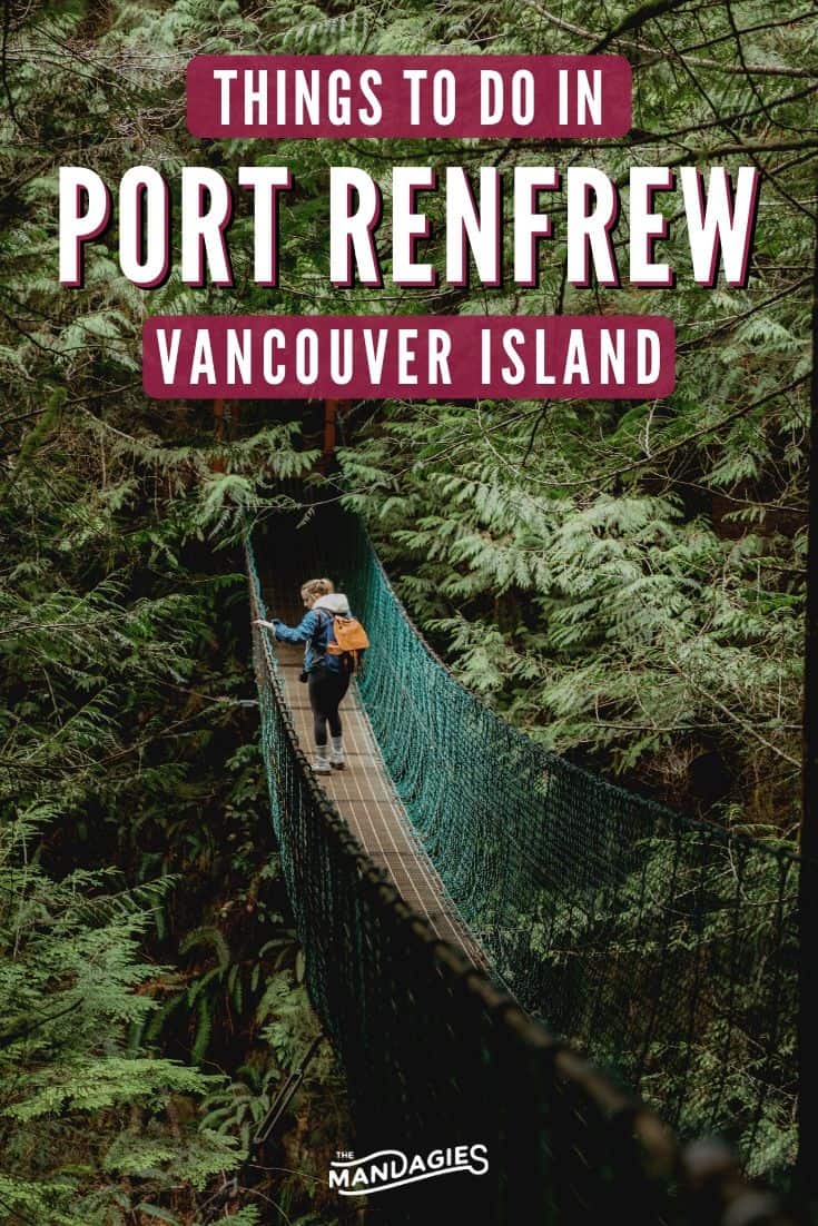 Heading to Vancouver Island, British Columbia? Here are some amazing things to do in Port Renfrew, and why it should be on your Canada bucket list! #canada #vancouverisland #juandefuca #britishcolumbia #lake #sunrise #travel #westernUSA #photography #landscape #mountains #rainforest