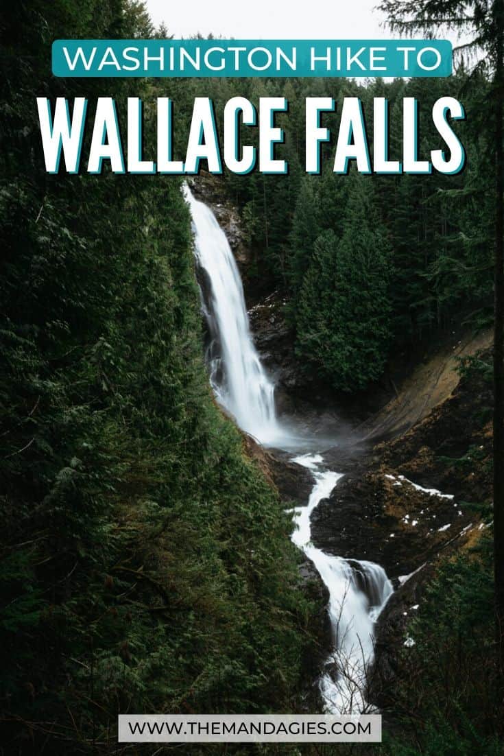 Discover the quintessential Pacific Northwest experience along the Wallace Falls hike! From tall evergreen trees, wooden bridges, and amazing waterfall views, we're sharing what to expect on this amazing Washington waterfall hike. #PNW #pacificnorthwest #hiking #washingtonstate #ravel #westernUSA #photography #landscape #mountains #USA