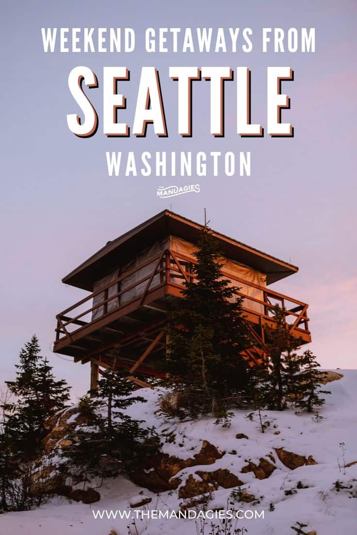 Planning one of your perfect weekend getaways from Seattle? There are so many amazing PNW destinations to choose from! We're breaking down the best ones here, and why they should be added to your calendar ASAP! #washington #waterfall #PNW #pacificnorthwest #hiking #washingtonstate #ravel #westernUSA #photography #landscape #mountains #USA #weekendtrip #getaway