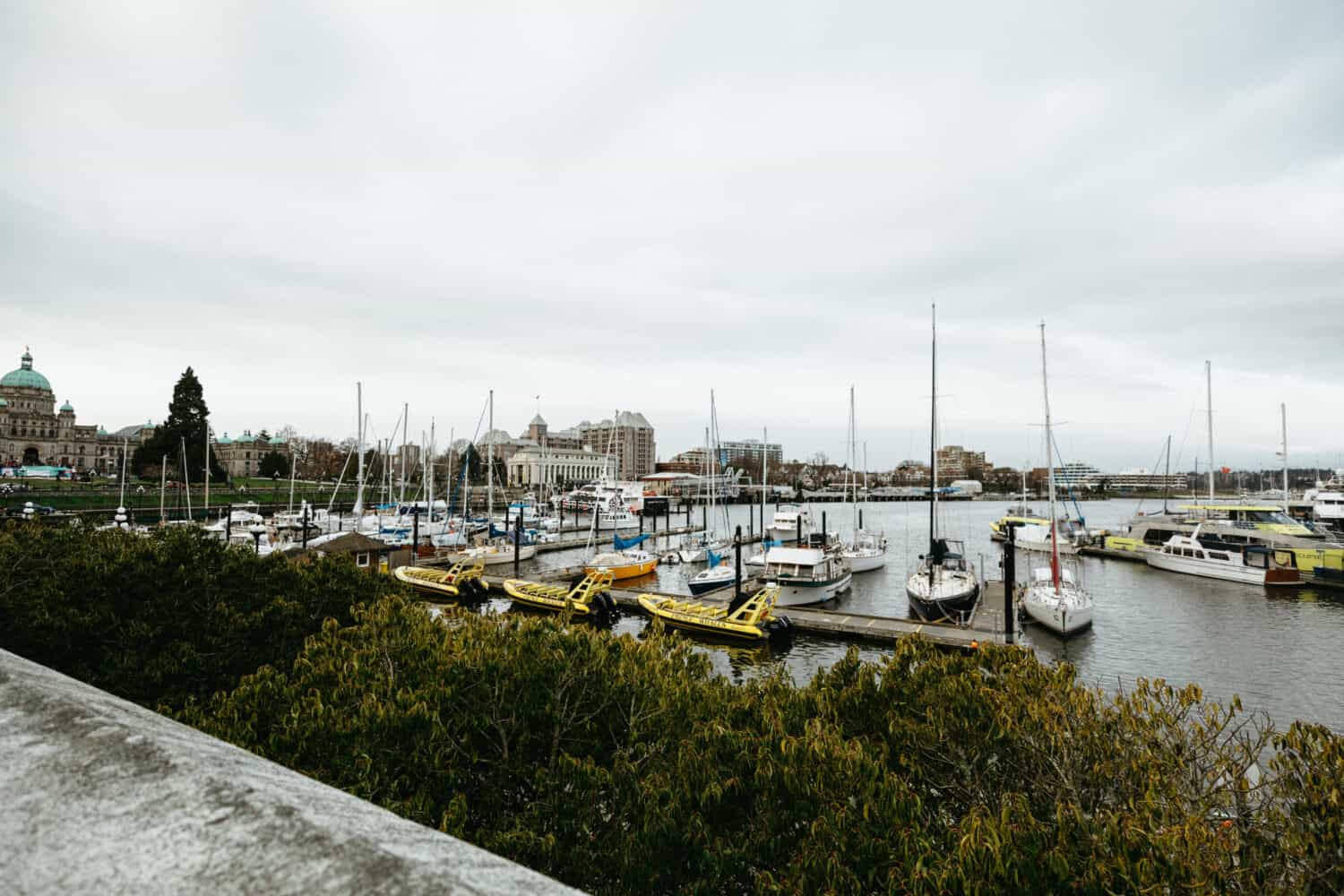 Victoria BC Marina Downtown 