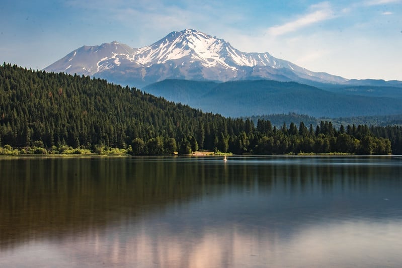 Shasta Lake in Northern California