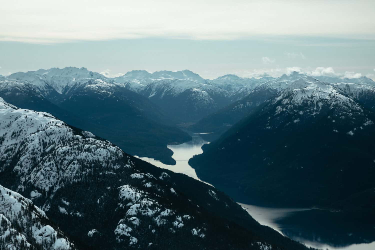 Strathcona Provincial Park from above - 49 North Helicopters - Campbell River, BC - TheMandagies.com