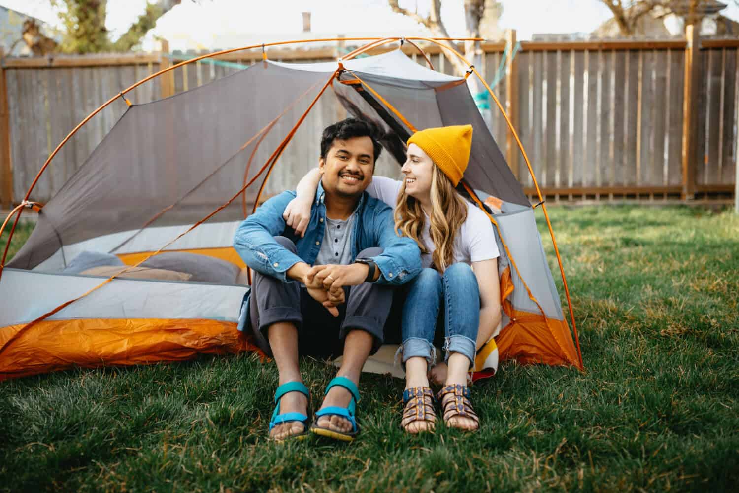 Camping in Washington - Feet In The Air