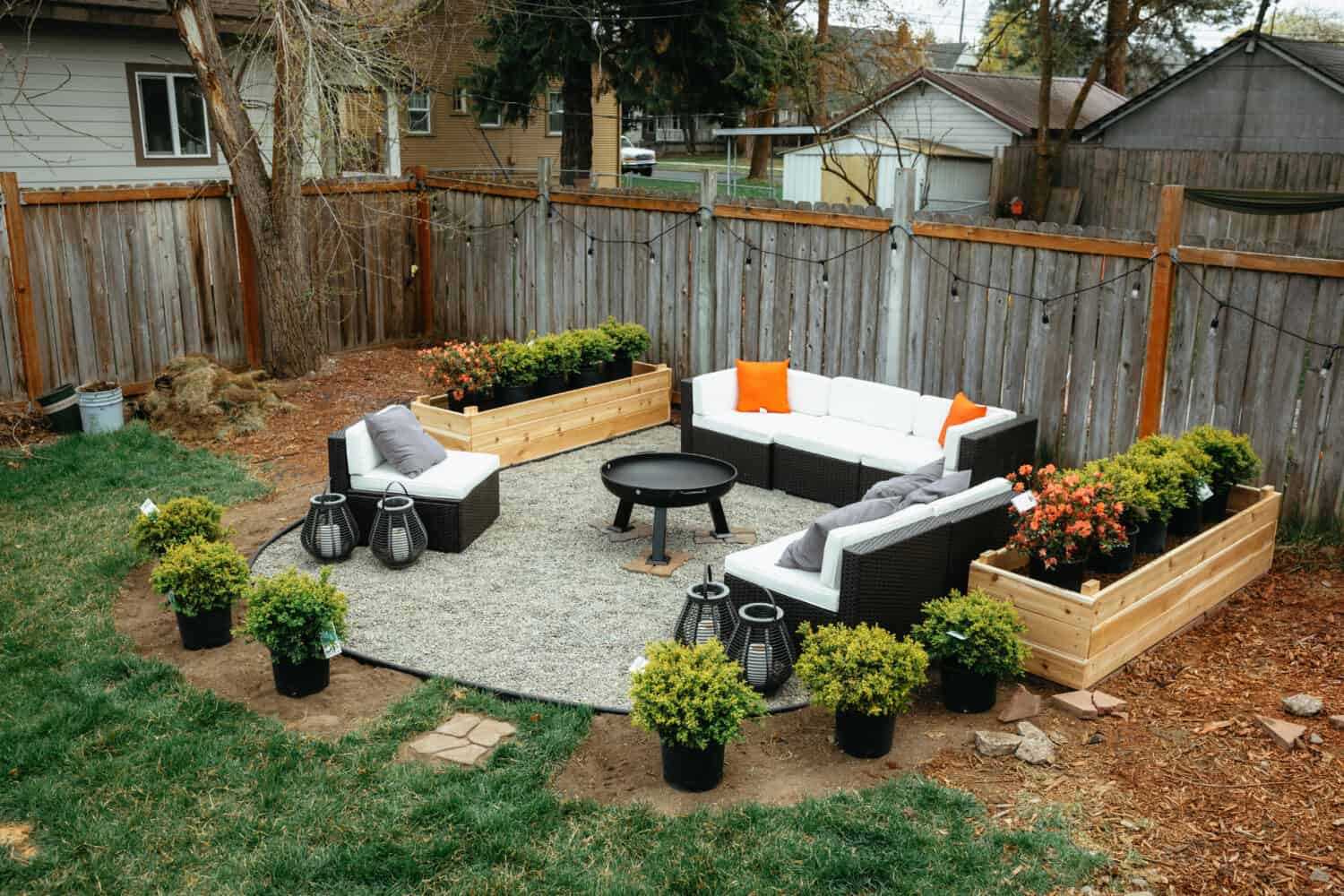 Low Budget Backyard Fire Pit, How To Build Fire Pit Area