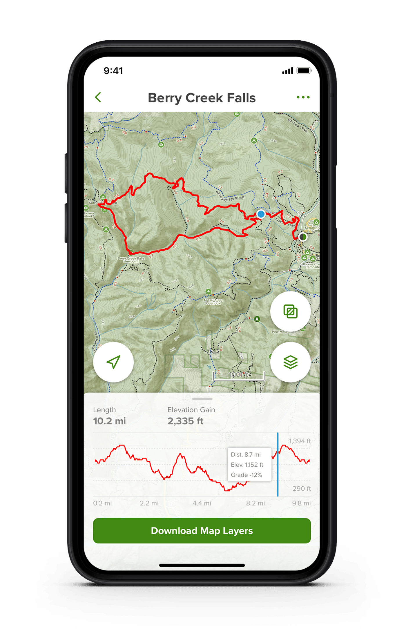 Best Hiking Apps - AllTrails