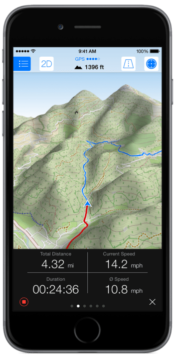 Best GPS Apps For Hiking - Maps 3D Pro