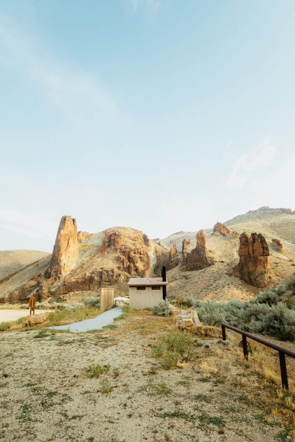 Leslie Gulch Camping